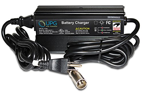 0014891944138 - 24V 5AMP TUFFCARE 2040 CHALLENGER RECLINER FOLDING POWER CHAIR XLR CHARGER