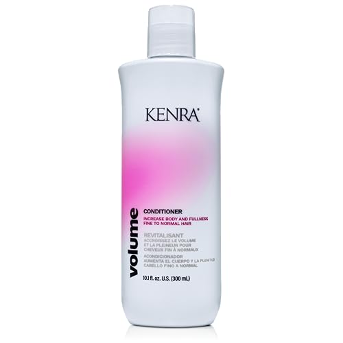 0014926604594 - KENRA VOLUME CONDITIONER | CREATES BODY, BOUNCE & FULLNESS | INCREASES VOLUME UP TO 45% | ADDS SHINE | COLOR SAFE | FINE TO NORMAL HAIR | 10.1 FL. OZ.