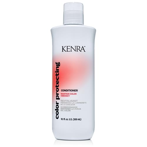 0014926604679 - KENRA COLOR PROTECTING CONDITIONER | COLOR SAFE | MAINTAIN OVER 95% COLOR VIBRANCY THROUGH 40 WASHES | ENHANCES SHINE | PH-BALANCING SYSTEM | COLOR MAINTENANCE | ALL HAIR TYPES | 10.1 FL. OZ.