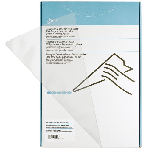 0014963046753 - ATECO 18 INCH SOFT DISPOSABLE BAGS, 200 COUNT