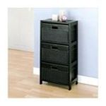 0014982691194 - ONYX 3 DRAWER CABINET IN BLACK