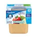 0015000073428 - GERBER 2ND FOODS BABY FOODS SITTER BANANAS WITH APPLES & PEARS