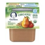 0015000073756 - GERBER 2ND FOODS DHA BABY FOOD PEAR STRAWBERRY GRANOLA