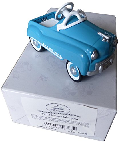0015012487732 - 1999 HALLMARK BLUE 1955 MURRAY CHAMPION MINI KIDDIE CAR COLLECTION QHG2202