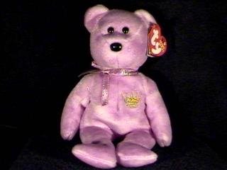 0015012764840 - TY2003 YOURS TRULY HALLMARK GOLD CROWN EXCLUSIVE TY BEANIE BABY BEAR