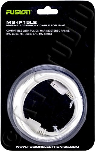 0151903157701 - FUSION MS-IP15L2 IPOD CONNECTION CABLE FOR FUSION 600 SERIES MARINE STEREO