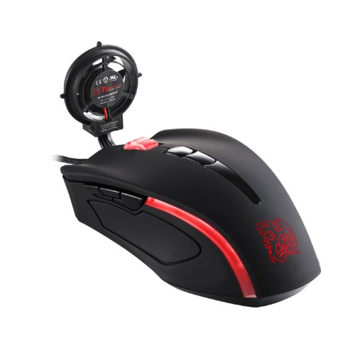 0151903591505 - THERMALTAKE ESPORTS BLACK ELEMENT CYCLONE EDITION GAMING MOUSE (MO-BLE001DTF)