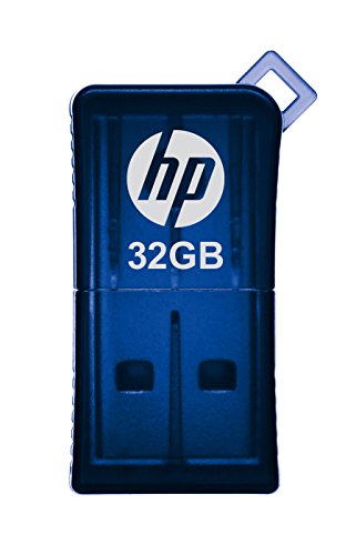 0151903596616 - HP V165W 32GB USB 2.0 FLASH DRIVE - BLUE - P-FD32GHP165-GE