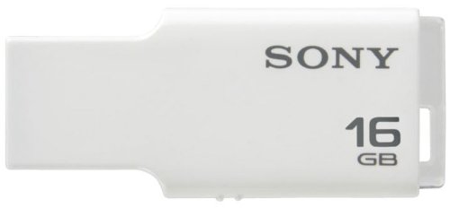 0151903621455 - SONY FLASH DRIVE USB 2.0 16GB MICRO VAULT M-SERIES WHITE