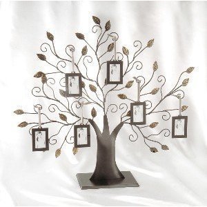 0015227635126 - FAMILY TREE W/6 HANGING PICTURE FRAMES - FAMILY TREE W/6 HANGING FRAMES - PIC...