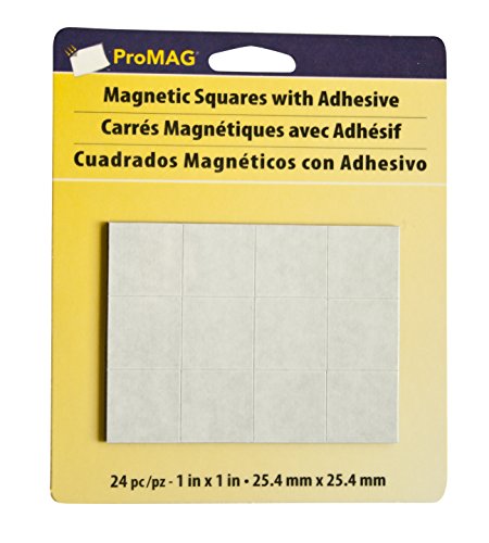 0015377125010 - MAGNUM MAGNETICS-CORPORATION PROMAG SQUARE FLEXIBLE MAGNETS WITH ADHESIVE, 1