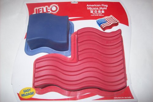 0015388019766 - JELL-O BRAND AMERICAN FLAG SILICONE MOLD
