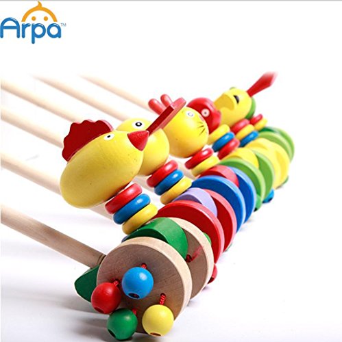 1543277121195 - BRAND ARPA BABY WOODEN HAND FROG PUSH AND PULL ANIMAL,TODDLER TOYS WALKER CHILDREN KIDS TOY CAR OUTDOOR SPORTS JUGUETES