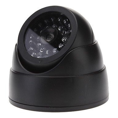 0015468785185 - ZCL INDOOR/OUTDOOR DUMMY CAMERA AB-BX-18-FLASHING RED LED LIGHT