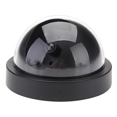 0015468785383 - ZCL INDOOR/OUTDOOR DUMMY CAMERA AB-BX-05Y-WITH SENSING DEVICE-FLASHING RED LED LIGHT