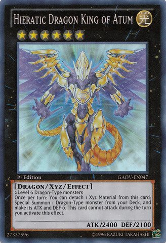 0015568002267 - YU-GI-OH! COMPLETE HIERATIC DECK - NM/M