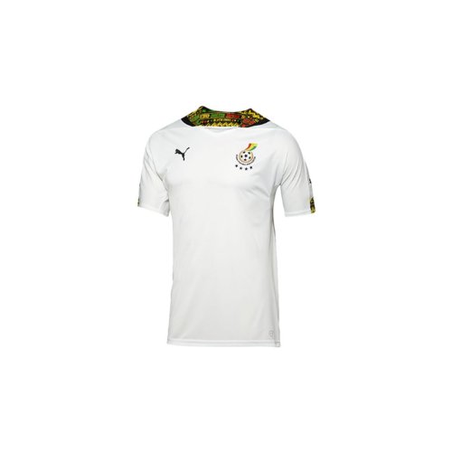 0015568725579 - PUMA GHANA HOME JERSEY WORLD CUP 2014 WHITE (L)
