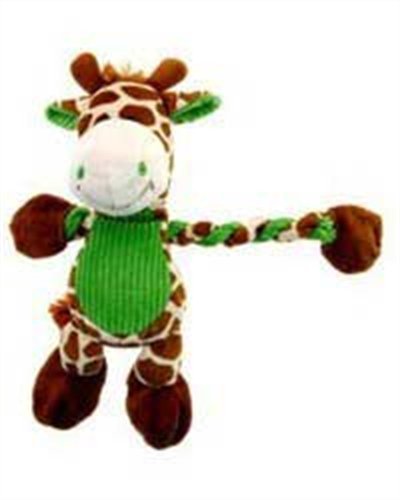 0015568934568 - CHARMING PET PRODUCTS PULLEEZ GIRAFFE PLUSH DOG TOY