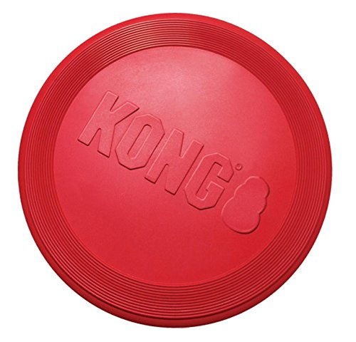 0015568951466 - KONG FLYER DOG TOY, LARGE, RED