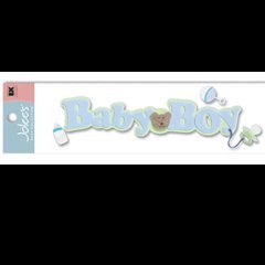 0015586653373 - JOLEE'S BOUTIQUE BABY THEMED STICKERS-BABY BOY TITLE