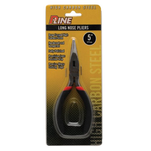 0015789900007 - P-LINE TOOLS CARBON STEEL NEEDLE NOSE PLIERS (5-INCH)