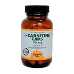 0015794010807 - ACETYL L-CARNITINE 500 MG,60 COUNT
