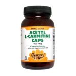 0015794010838 - ACETYL L-CARNITINE 500 MG,240 COUNT