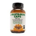 0015794011859 - L-GLUTAMINE WITH B-6 500 MG,50 COUNT