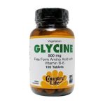 0015794012306 - GLYCINE WITH B-6 500 MG,100 COUNT