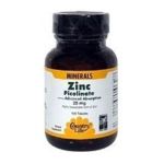 0015794029670 - ZINC PICOLINATE 25 MG, 100 TABLET,100 COUNT