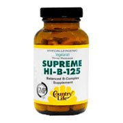 0015794064428 - SUPREME POTENCY HI-B 125 COMPLEX FIRST TO BE CERTIFIED GLUTEN FREE 90 TABLET