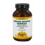 0015794065159 - CHOLINE INOSITOL COMPLEX WITH PANTOTHENIC ACID 500 MG,90 COUNT