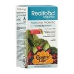 0015794091103 - REAL FOOD ORGANICS YOUR DAILY PROBIOTIC 60 TABLET