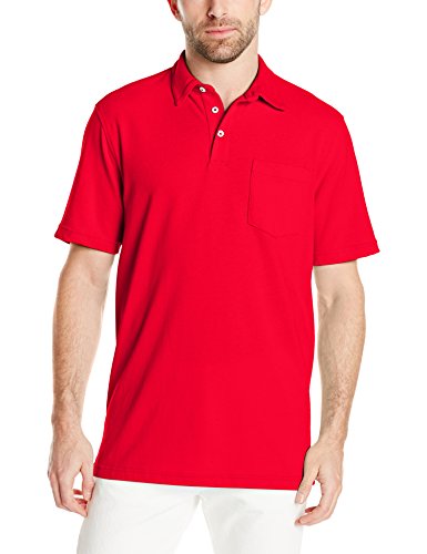 IZOD MEN'S BIG AND TALL LONG SLEEVE ESSENTIAL SOLID SHIRT