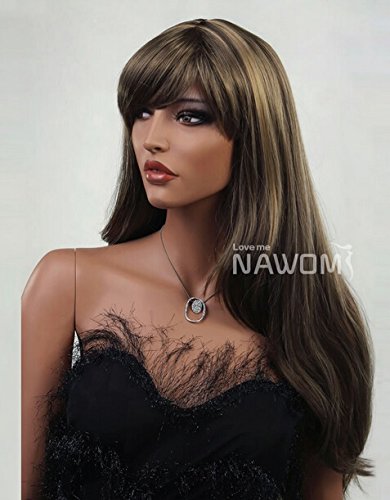 0015849180721 - EUROPEAN HAIR WIGS SYNTHETIC REALISTIC WIGS FOR WOMEN HAIR WEAVES NATURAL LOOKING WIGS BLONDE WIG WHOLESALES678-8-124