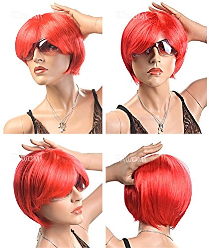 0015849180790 - PARTY WIGS HAIR BALLFANS WIGS CHEAPEST RED WIGS HOT STYLE WIGS XC644-13