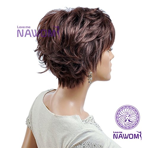 0015849182213 - HIGH QUALITY KANEKALON WIGSFOR SALE SHORT WIGS LIGHT BROWN HAIR WIG MISS WIGS SYNTHTIC WIGS FOR WOMEN TS1248A-