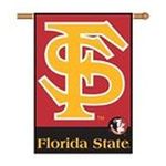 0015889960048 - FLORIDA STATE SEMINOLES 2-SIDED 28 X 40 BANNER W/ POLE SLEEVE