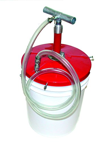 0015954002406 - NATIONAL SPENCER 240 TIRE SEALANT PUMP W/ HOSE, COUPLER AND COVER FOR 5 - 6-1/2 GALLON PAIL