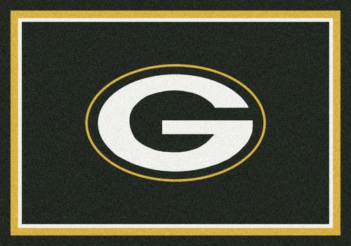 0015961411123 - MILIKEN & COMPANY GREEN BAY PACKERS 10-FT. 9-IN. X 13-FT. 2-IN. SPIRIT AREA RUG