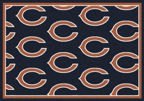 0015961412267 - MILIKEN & COMPANY CHICAGO BEARS REPEAT 10-FT. 9-IN. X 13-FT. 2-IN. AREA RUG