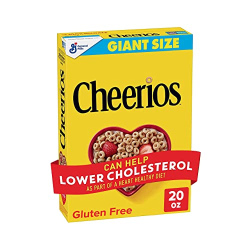 0016000125414 - CHEERIOS, CEREAL WITH WHOLE GRAIN OATS, GLUTEN FREE, 20 OZ