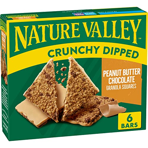 0016000187931 - NATURE VALLEY CRUNCHY GRANOLA BAR, PEANUT BUTTER CHOCOLATE, 4.68 OZ, 6 COUNT BOX