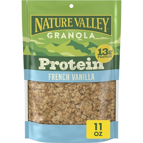 0016000219854 - NATURE VALLEY PROTEIN GRANOLA, FRENCH VANILLA FLAVORED, RESEALABLE BAG, 11 OZ