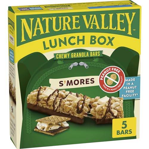 0016000222434 - NATURE VALLEY LUNCHBOX SMORES CHEWY GRANOLA BARS 5 COUNT, 4.6 OZ