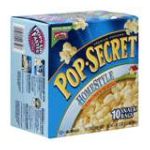 0016000227507 - POPCORN HOMESTYLE SNACK SIZE 10-COUNT PACKAGES