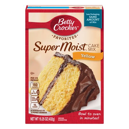 0016000430549 - SUPER MOIST YELLOW CAKE MIX
