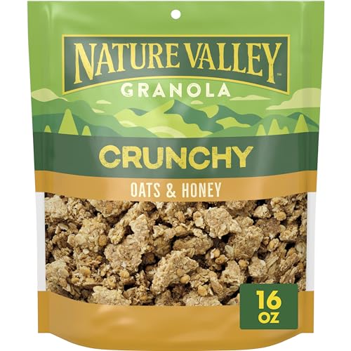 0016000432680 - NATURE VALLEY OATS 'N HONEY GRANOLA CRUNCH, 16 OUNCE (PACK OF 3)
