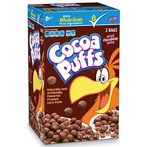 0016000438743 - COCOA PUFFS CHOCOLATE CEREAL VALUE BOX