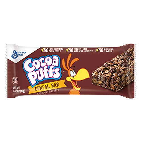 0016000455771 - COCOA PUFFS CEREAL BAR, 1.42 OZ (PACK OF 96)